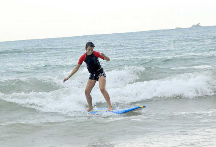 Surfing Whitewater Waves