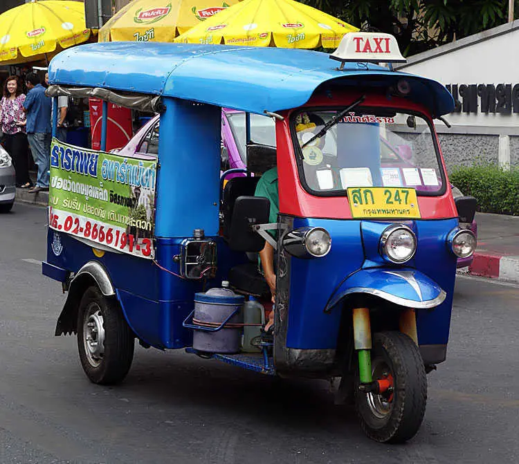 A tuk tuk in Bangkok Bangkok Tuk Tuk