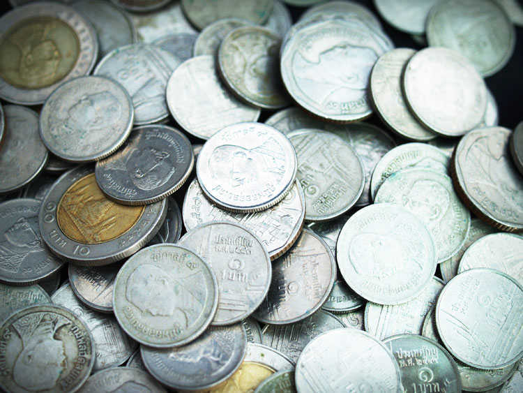 Thai Baht Coins