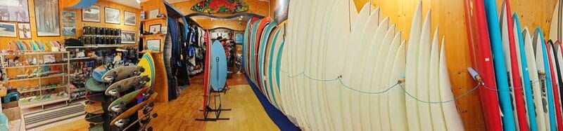 Saltwater Dreaming Surf Shop Interior
